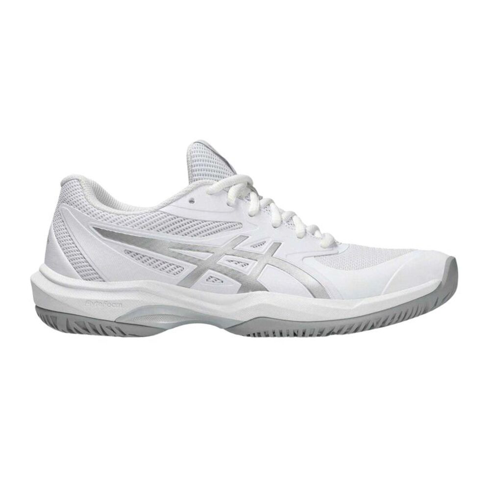 Asics Womens/Ladies Game Tennis Shoes / White/Silver